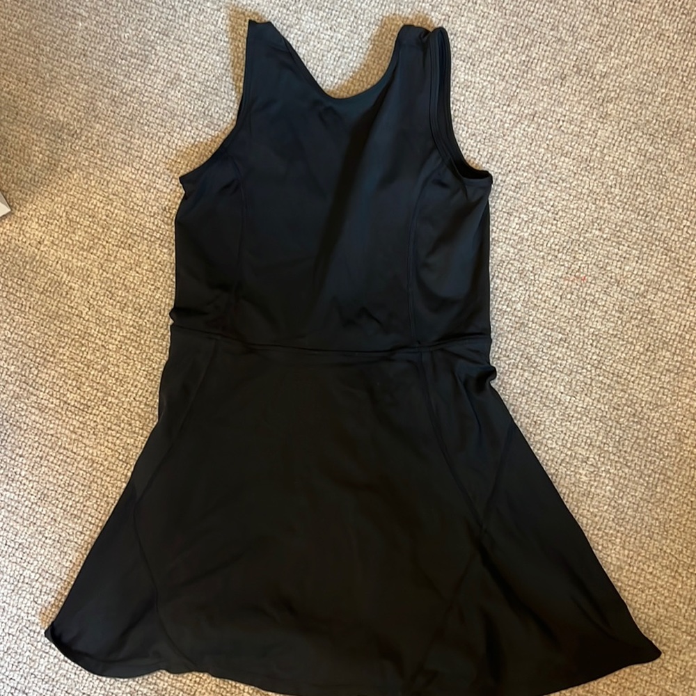 Black Halara tennis or golf dress.
